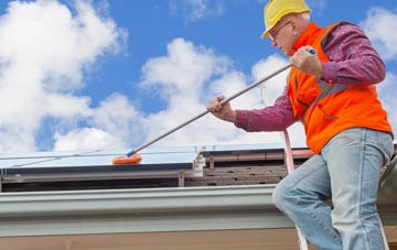 Great Durnford soft wash roof cleaning